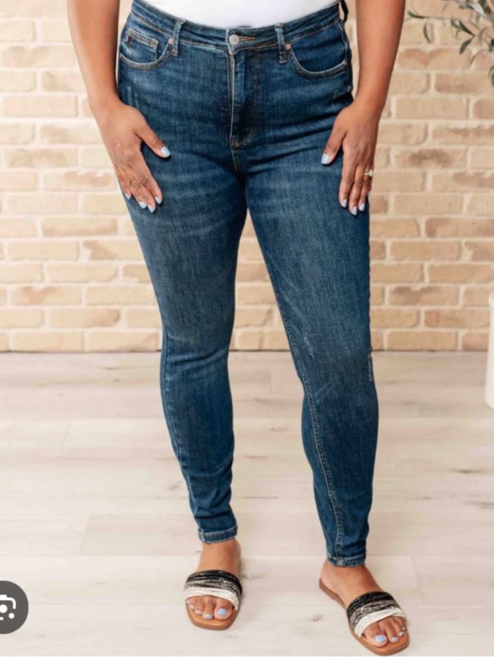 Judy Blue High Rise Tummy Control Skinny Jeans 14W